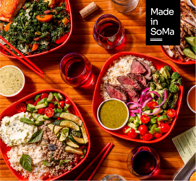 A new fast-casual favorite has opened in SoMa. YUJA Kitchen brings produce-packed bowls and salads to the neighborhood, blending vibrant Asian flavors with an approachable, feel-good sensibility. Founded by Jackie Shao, the concept builds on a community-first approach shaped during the pandemic. High-quality proteins, locally sourced ingredients, and housemade sauces anchor the menu, alongside Chinese frozen yogurt and Asian-inspired beverages. Designed as both a place to eat and gather, YUJA adds another thoughtful layer to SoMa’s evolving food landscape.