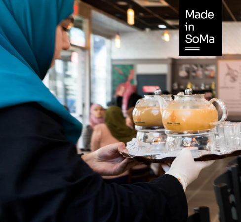 A Yemeni Coffee House Brings Spiced Tradition to SoMa